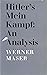 Hitler's 'Mein Kampf' by Werner Maser