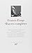 Oeuvres Completes Volume 1 (Bibliotheque de la Pleiade) by Francis Ponge (1999-02-22)