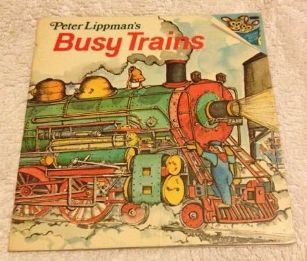 Peter Lippman's Busy Trains (Paperback)