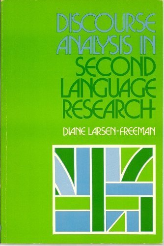 Discourse Analysis in Second Language Research (Paperback)