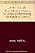 Let the Inside be Sweet: Interpretation of Music Event Among the Kpelle of Liberia by Stone, Ruth M. (1982) Hardcover