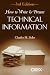 How to Write &Present Technical Information by Charles H. Sides (1999-01-01)