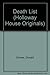 Death List (Holloway House Originals)