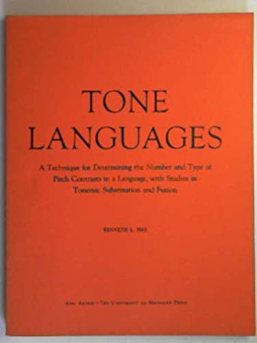 Tone Languages a Technique for Determining the Num (Paperback)