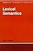 [(Lexical Semantics)] [Author by James E. Snyder Jr.