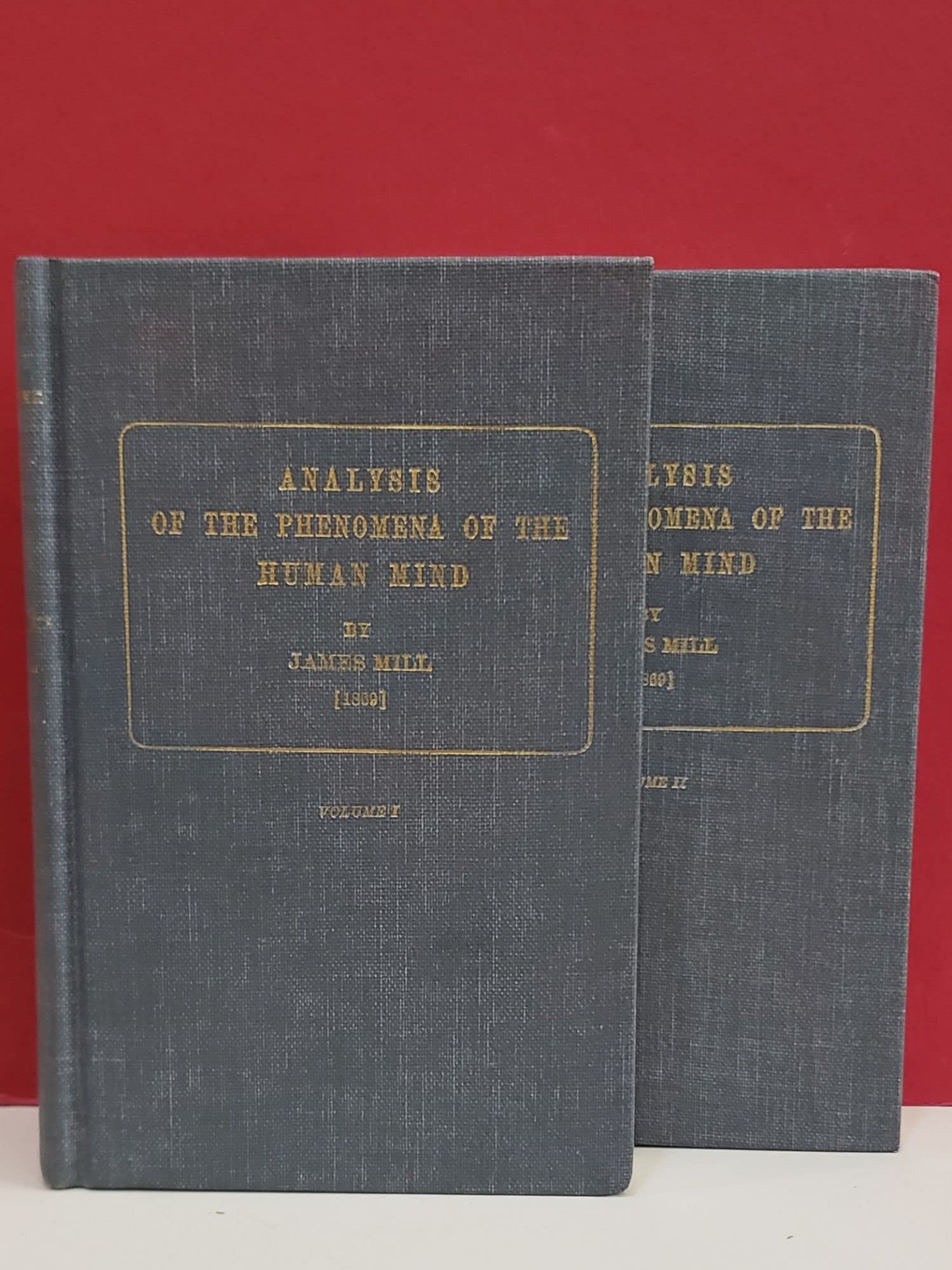 Analysis of the Phenomena of the Human Mind
