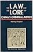 The Law and the Lore of China's Criminal Justice by Sidney Shapiro