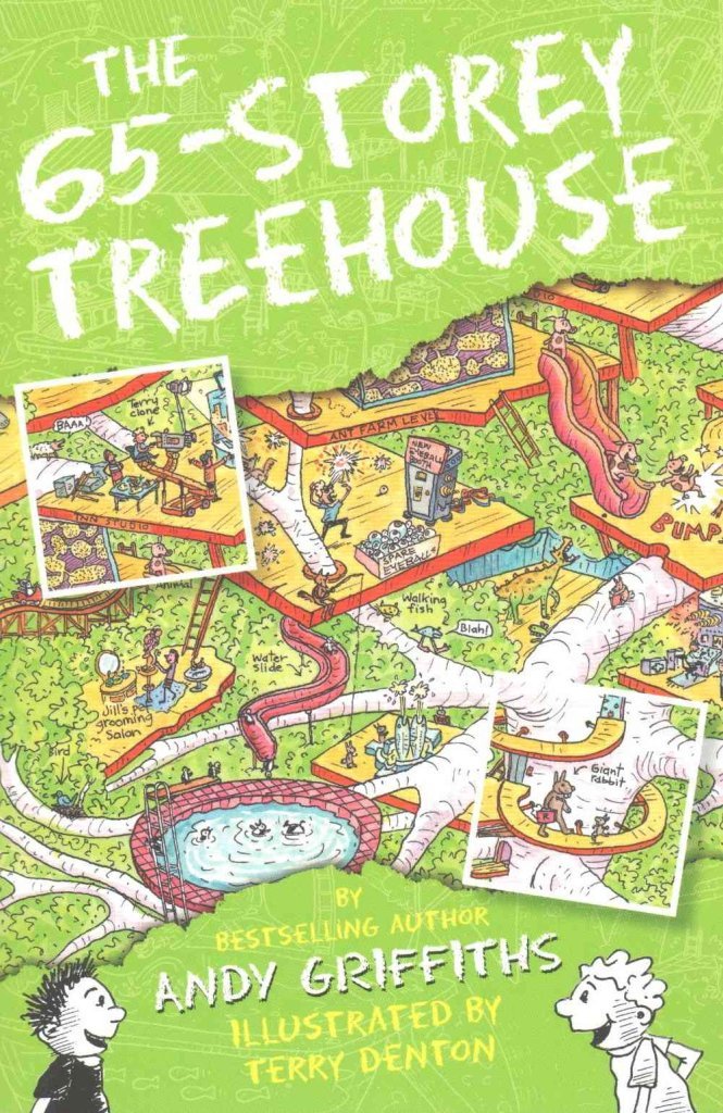 The 65-Storey Treehouse (The Treehouse Books) (Paperback)【2016】by Andy Griffiths (Author), Terry Denton (Illustrator) [1869]
