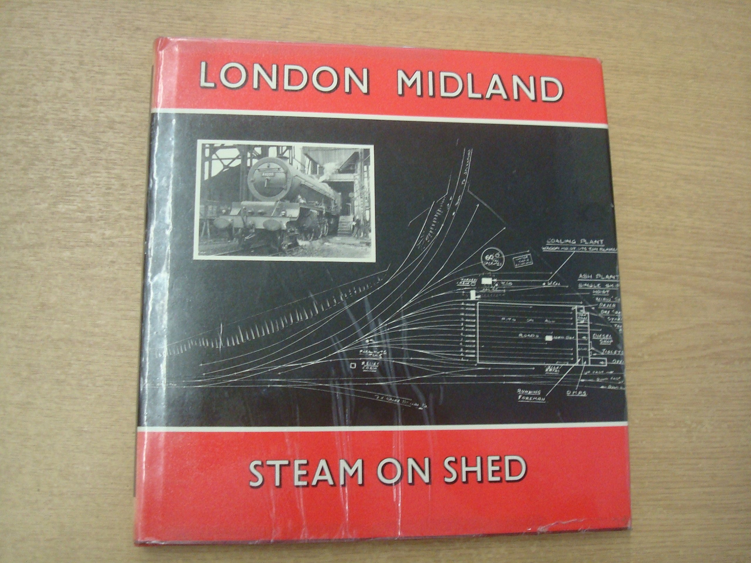 London Midland steam on shed (Hardcover)
