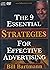 The 9 Essential Strategies for Effective Advertising 9 by Bill Bartmann