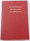 Dealer's thesaurus: 6,000 ways to describe books & historical paper
