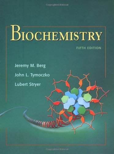 Biochemistry (Chapters 1-34) by Berg, Jeremy M., Tymoczko, John L., Stryer, Lubert(February 15, 2002) Hardcover