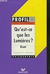 Réponse À La Question: Qu'est Ce Que Les Lumières?: Kant