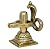 Brass SHIVLING Lord Shiv with Snake