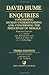 Enquiries Concerning Human Understanding and Concerning the Principles of Morals 3rd edition by Hume, David (1975) Paperback