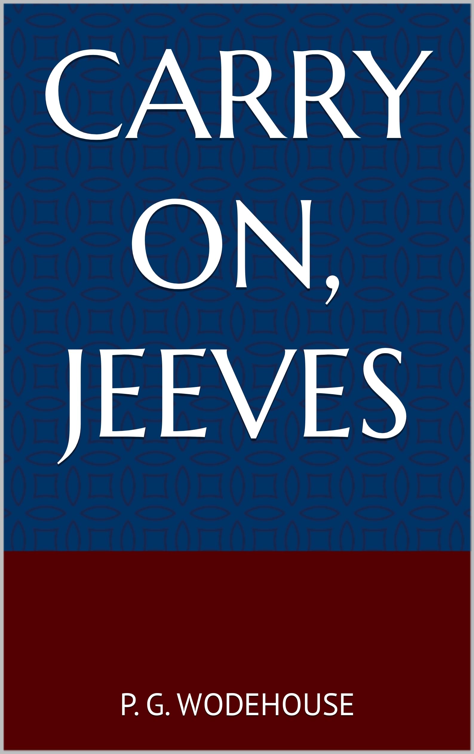 Carry On, Jeeves