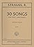 Strauss: 30 Songs - Low Voi...