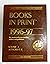 Books in Print 1996-97