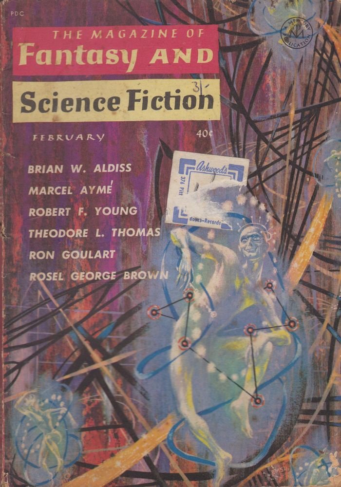 The Magazine of Fantasy and Science Fiction Volume 20, No. 2 Whole No. 117 Feb 1961 (Paperback)