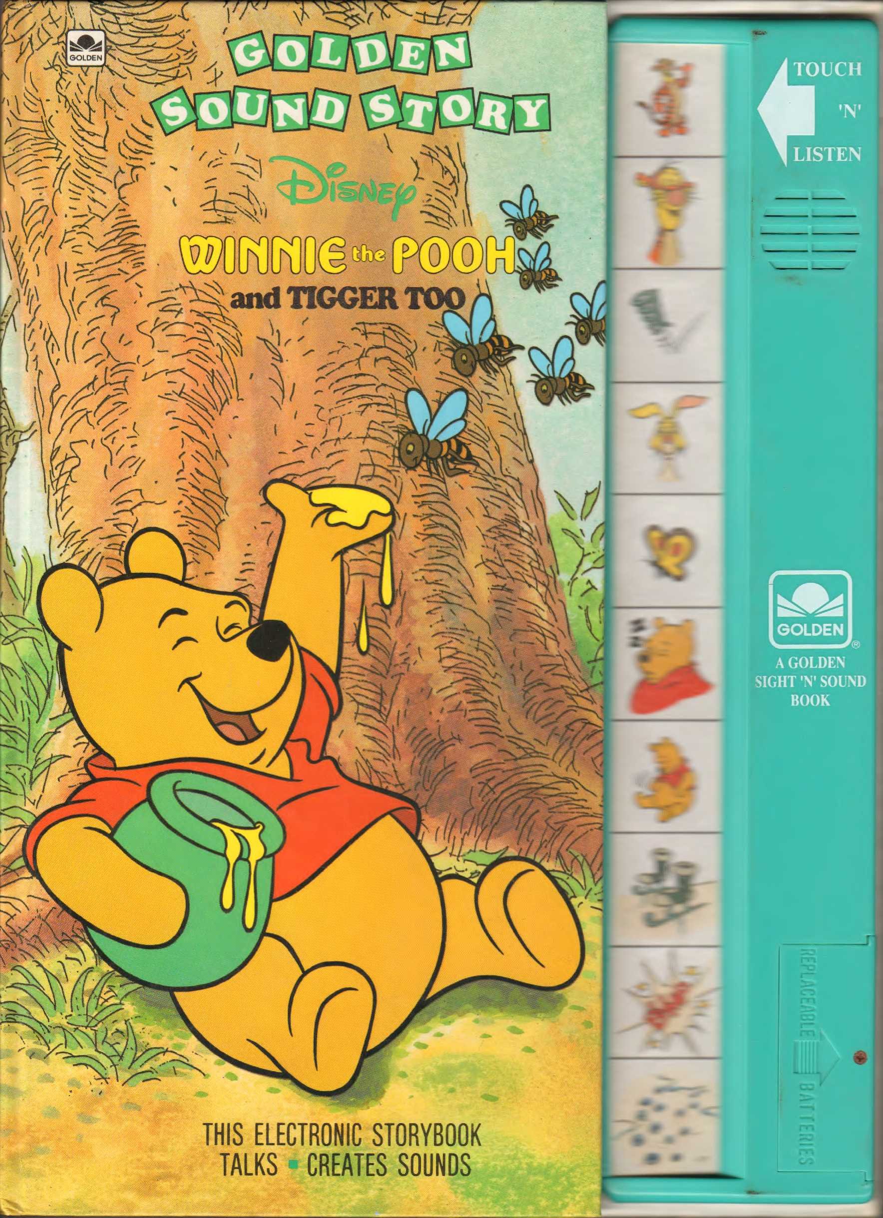 Disney - Winnie The Pooh and Tigger Too (A Golden Sight N' Sound Story)