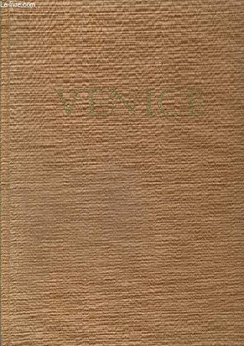 Venice: a Book of Photographs (Hardcover)
