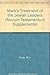 Mark's Treatment of the Jewish Leaders (Novum Testamentum , S... by Michael J.  Cook