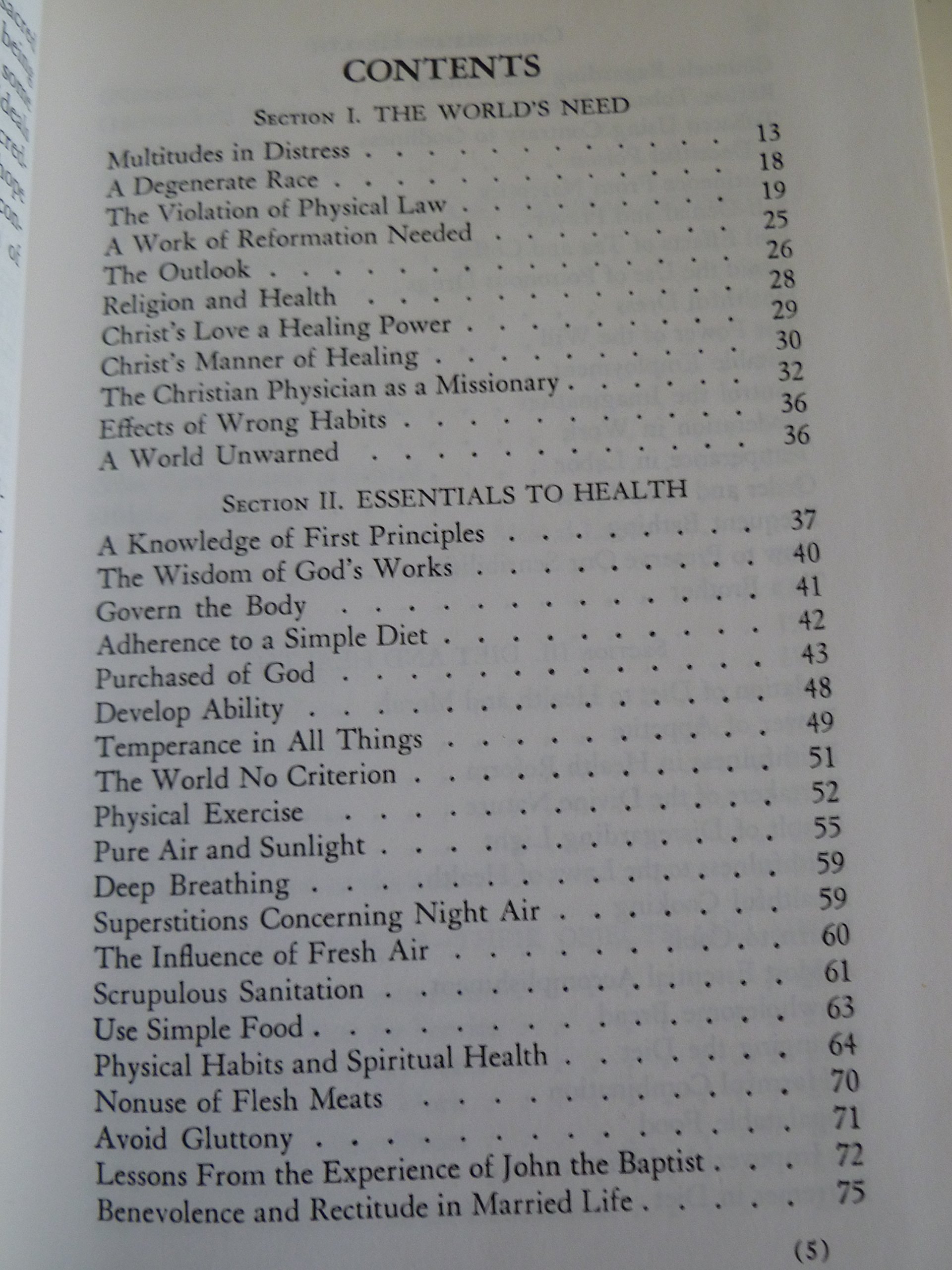 Counsels on Health and Instruction to Medical Missionary Workers (Hardcover)