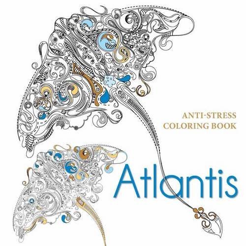 Atlantis Anti-stress Colouring Book by Various (2015-10-28)