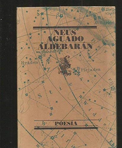 Aldebarán (Poesía / Lumen) (Spanish Edition)
