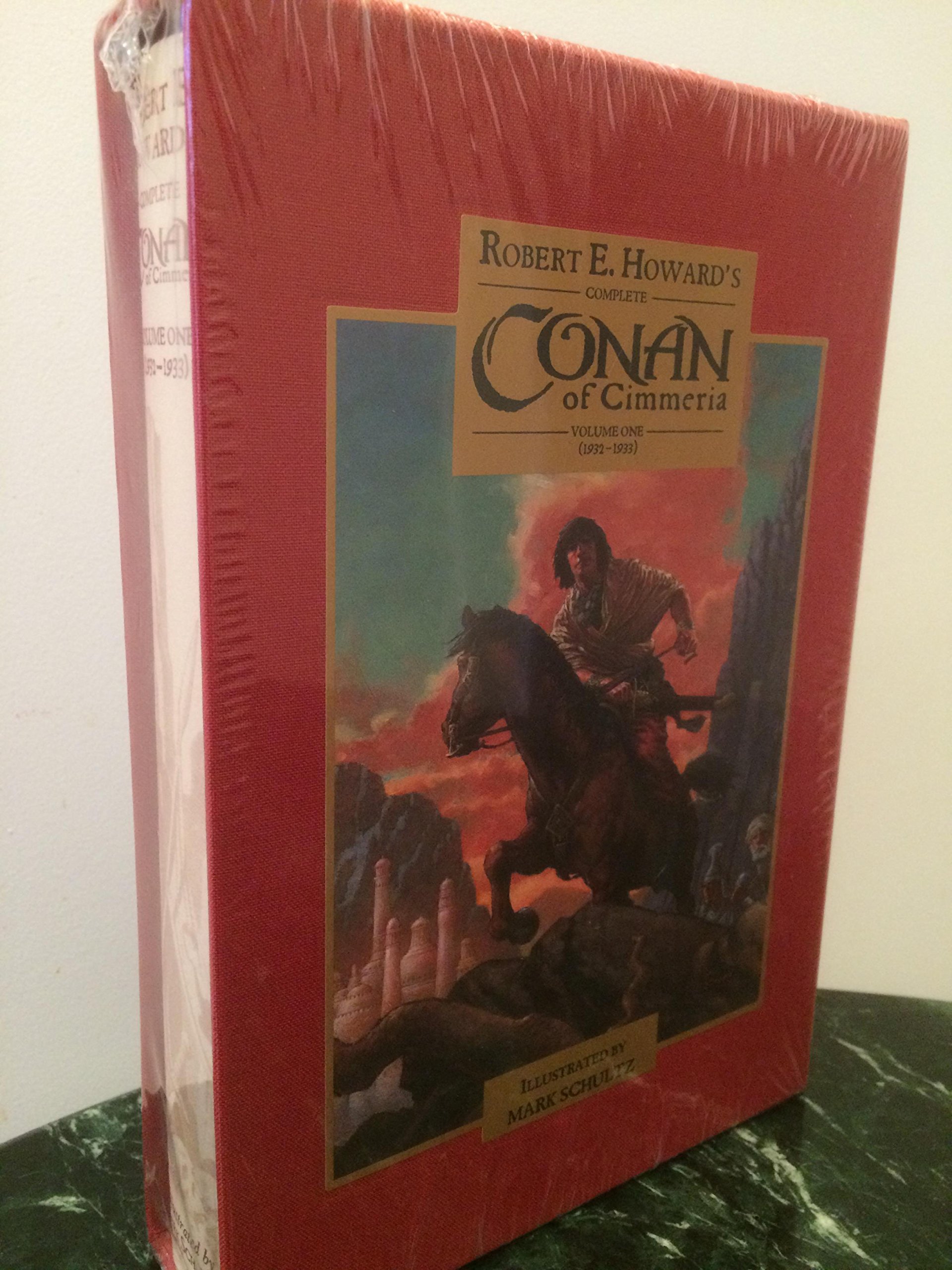 Robert E. Howard's Complete Conan of Cimmeria Volume 1, 1932-1933, Artist's Edition