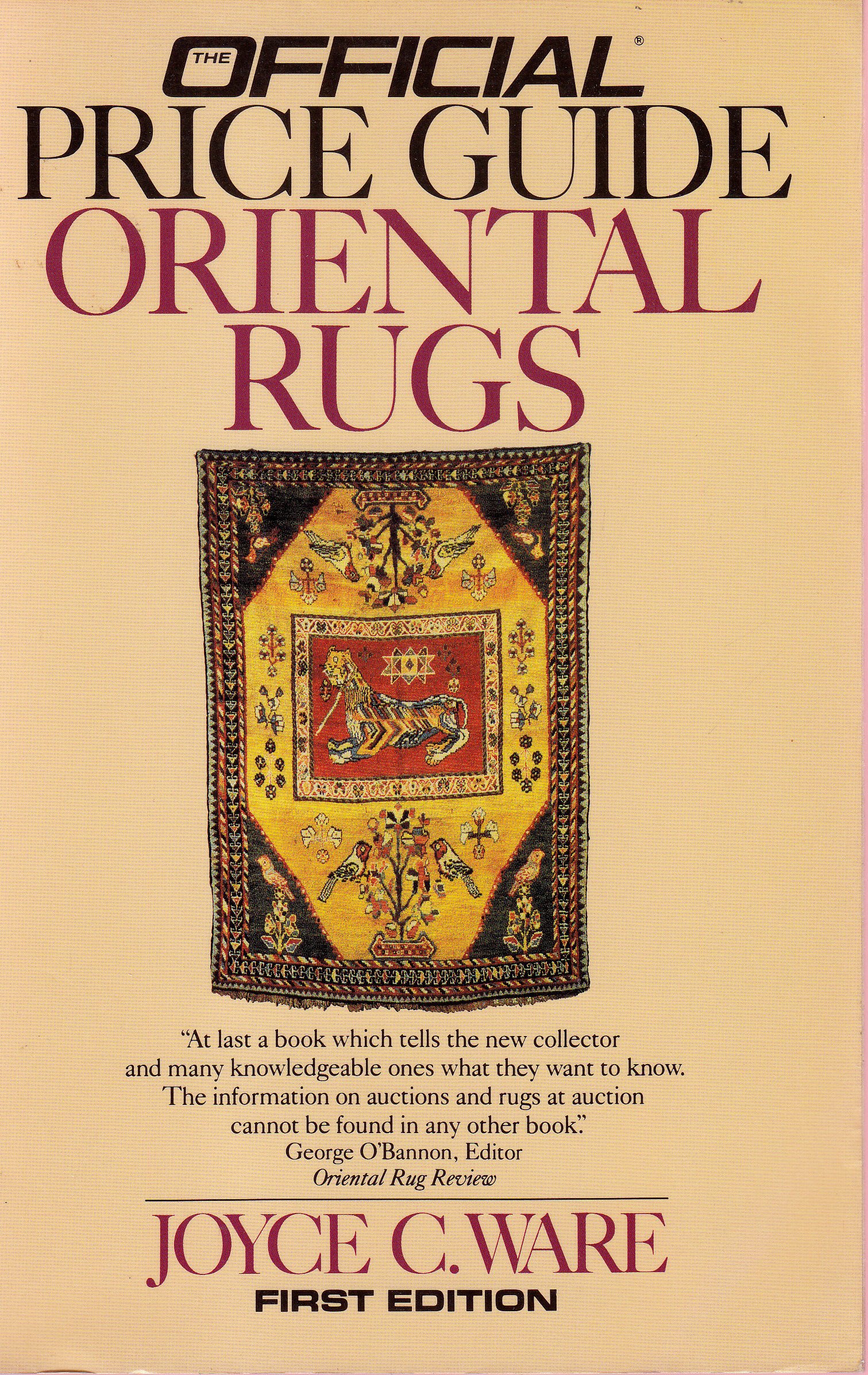 Official Price Guide Oriental Rugs: 1st Ed. (Paperback)