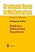 Ordinary Differential Equations (Graduate Texts in Mathematics) by Wolfgang Walter (1998-07-01)