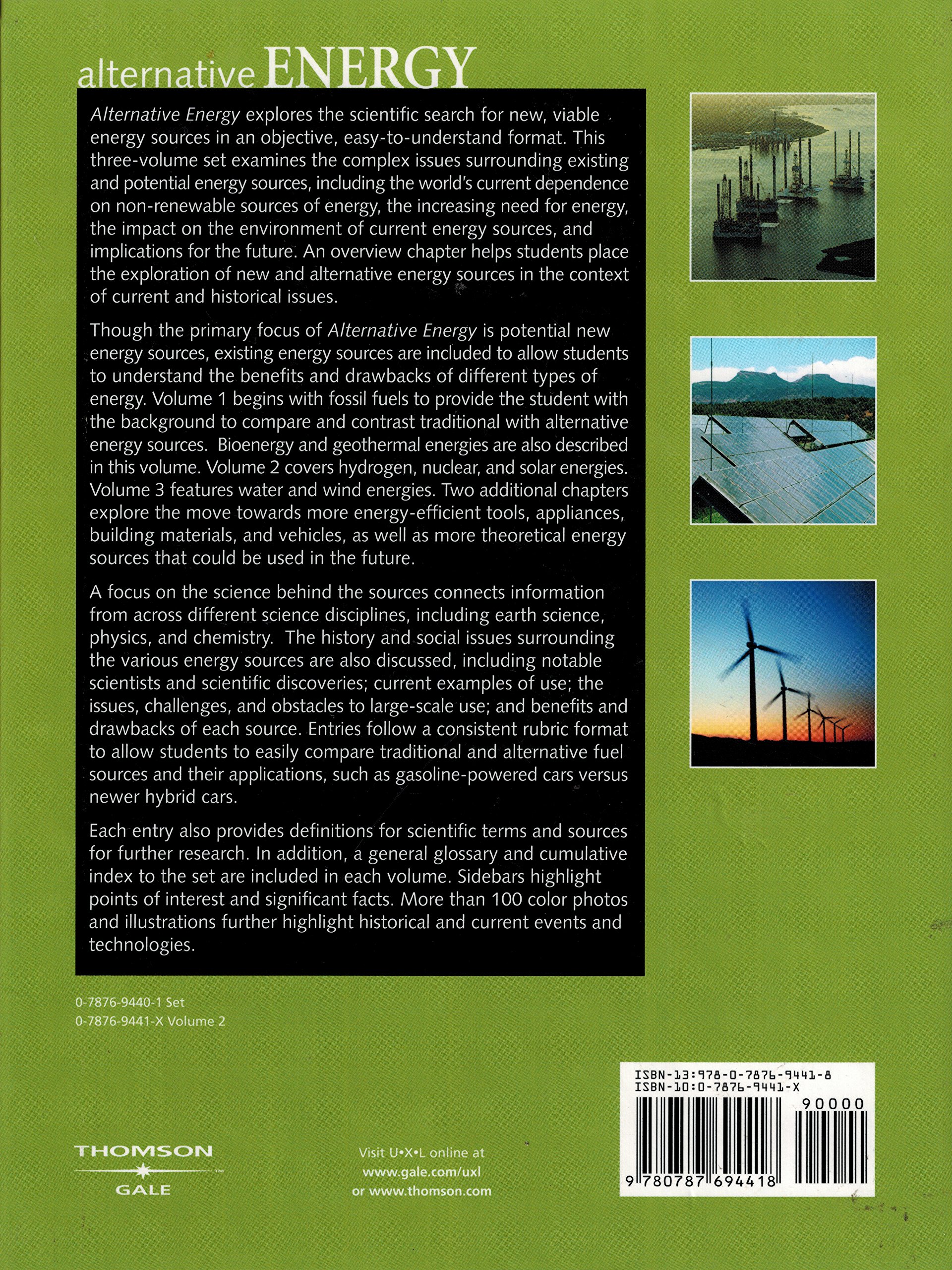 Alternative Energy Volume 2 (Hardcover)