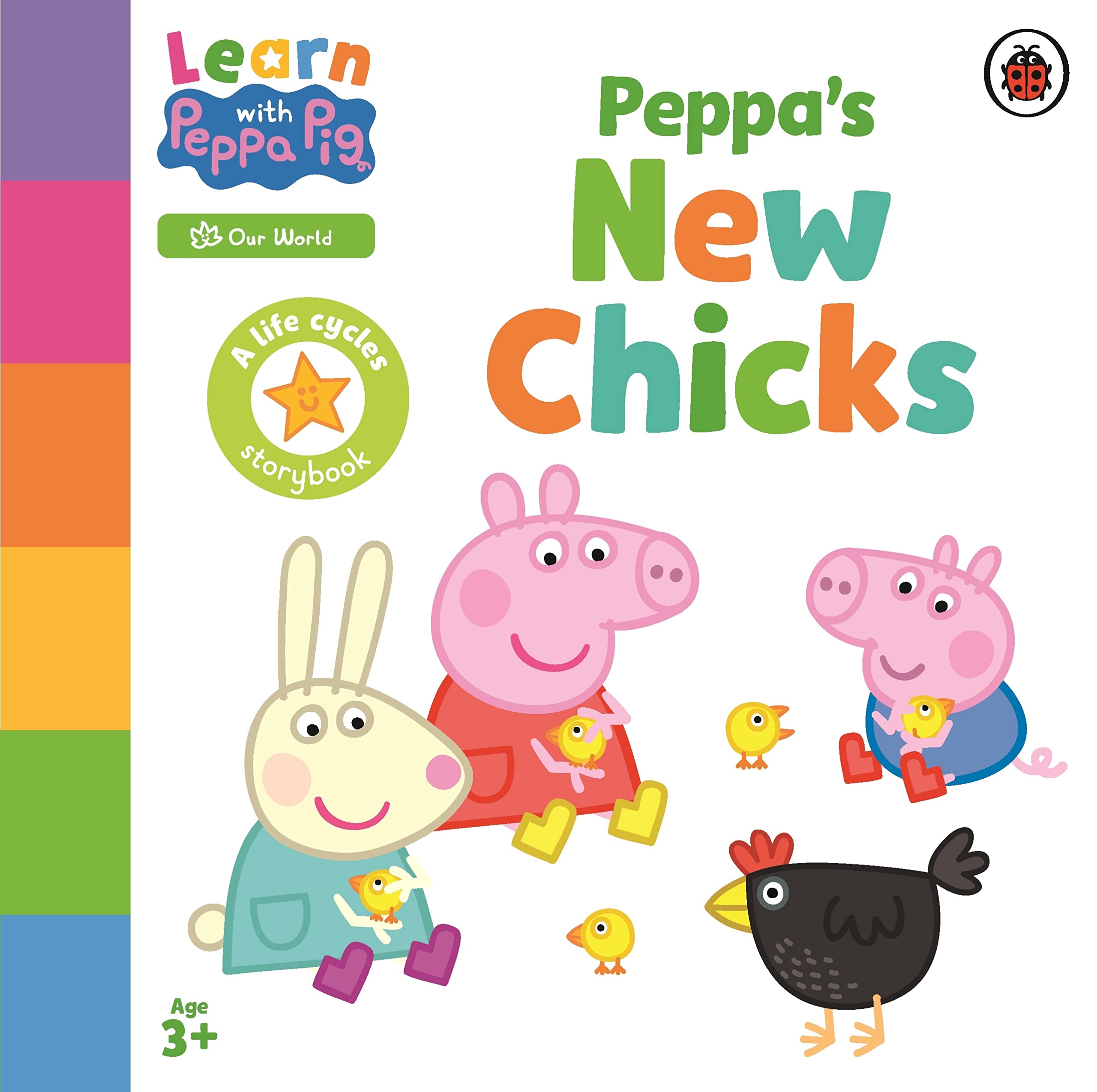 Learn with Peppa: Peppa's New Chicks (Board Book)
