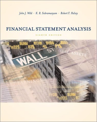 Financial Statement Analysis by John J. Wild (2003-02-01)