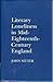 Literary Loneliness in Mid-Eighteenth-Century England