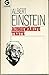 Albert Einstein: Ausgewahlte Texte