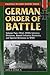 German Order of Battle, Vol...