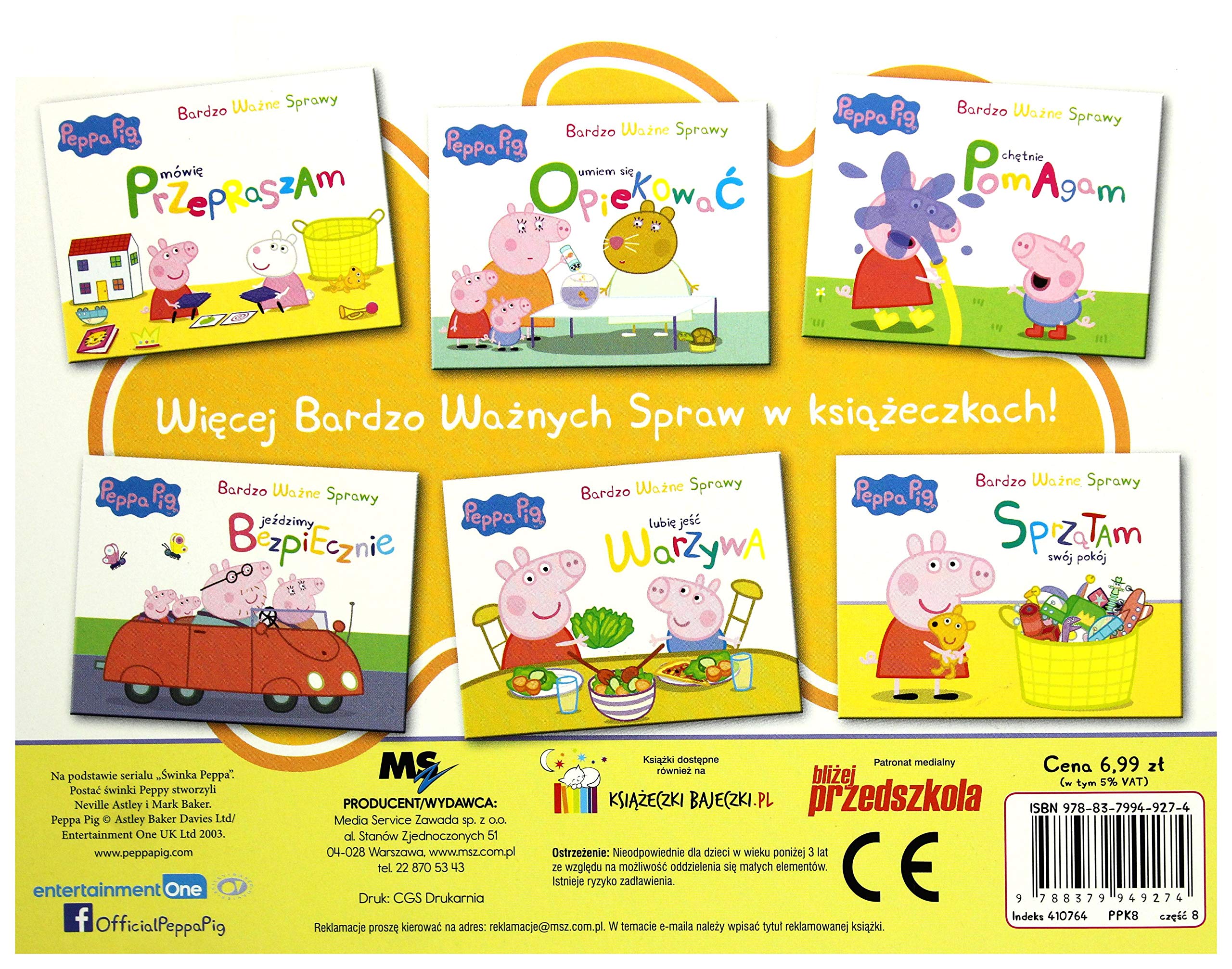 Ĺwinka Peppa. Odwiedzamy chorego kolegÄ [KSIÄĹťKA] (Paperback)