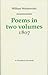 Poems in Two Volumes, 1807 (Revolution and Romanticism, 1789-1834)