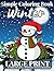 Large Print Winter Simple C...