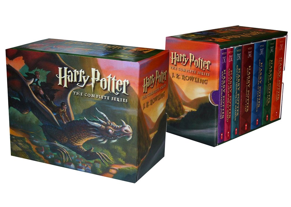 Harry Potter Complete Series Boxed Set Paperback Collection JK Rowling All 7 Books! New!