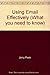 Using Email Effectively (What You Need to Know) 1st edition by Peek, Jerry, Lamb, Linda (1995) Paperback