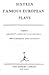 SIXTEEN FAMOUS EUROPEAN PLAYS