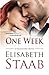 One Week (HaleStorm) (Volume 1) by Elisabeth Staab (2014-01-16)