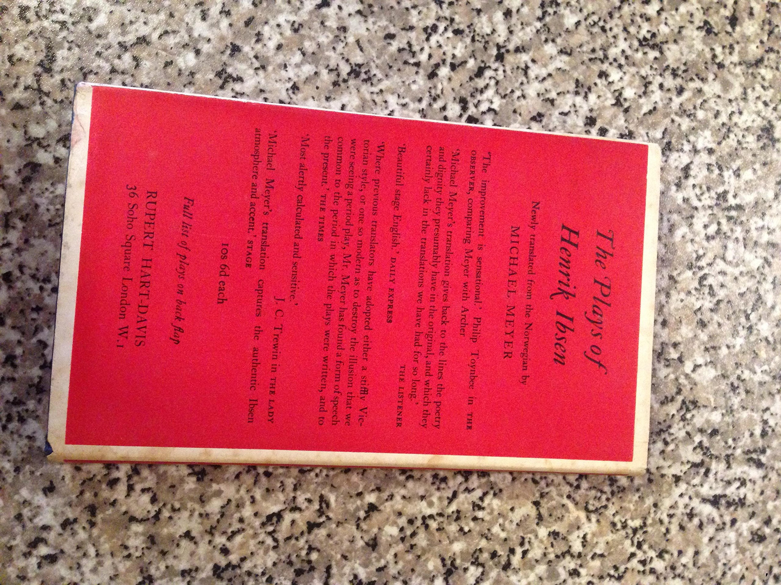 THE LADY FROM THE SEA Newly Translated from the Norwegian by Michael Meyer