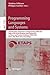 Programming Languages and Systems: 22nd European Symposium on Programming, ESOP 2013, Held as Part of the European Joint Conferences on Theory and ... (Lecture Notes in Computer Science) (2013-02-14)