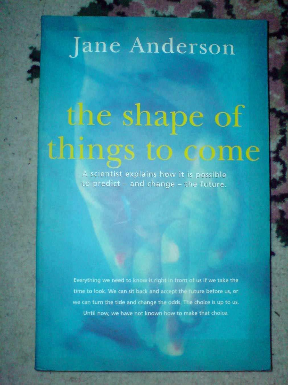 RARE The Shape of Things to Come Jane Anderson
