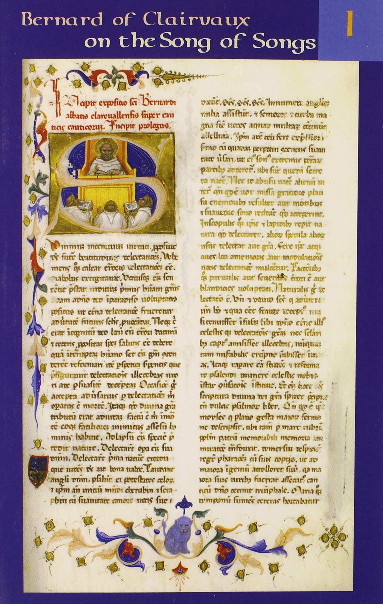 Bernard Of Clairvaux: Sermons on the Song of Songs Volume 1: v. 1 (Cistercian Fathers) by Kilian Walsh OCSO (Translator), Irene Edmonds (Translator) (1-Apr-1971) Paperback