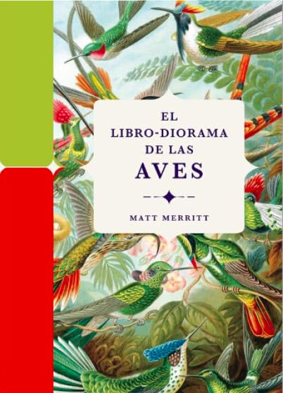 Portada de El libro-diorama de las aves, de Matt Merritt